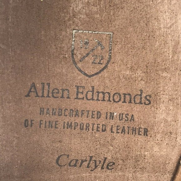 Allen Edmonds Carlyle Dress Shoe Mens 9.5 D Lace